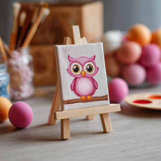 Good Goodie Artist Kit Party Bags – 10 Sets, Kids Art Activity, Owl & Fox Options